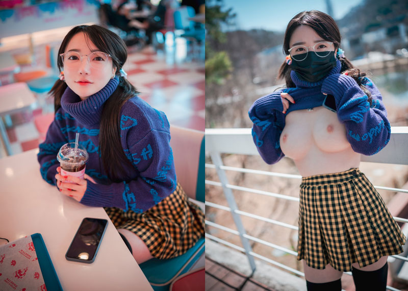  Ảnh Nude Gái Xinh Son Yeeun 손예은, [DJAWA] Early Spring ...