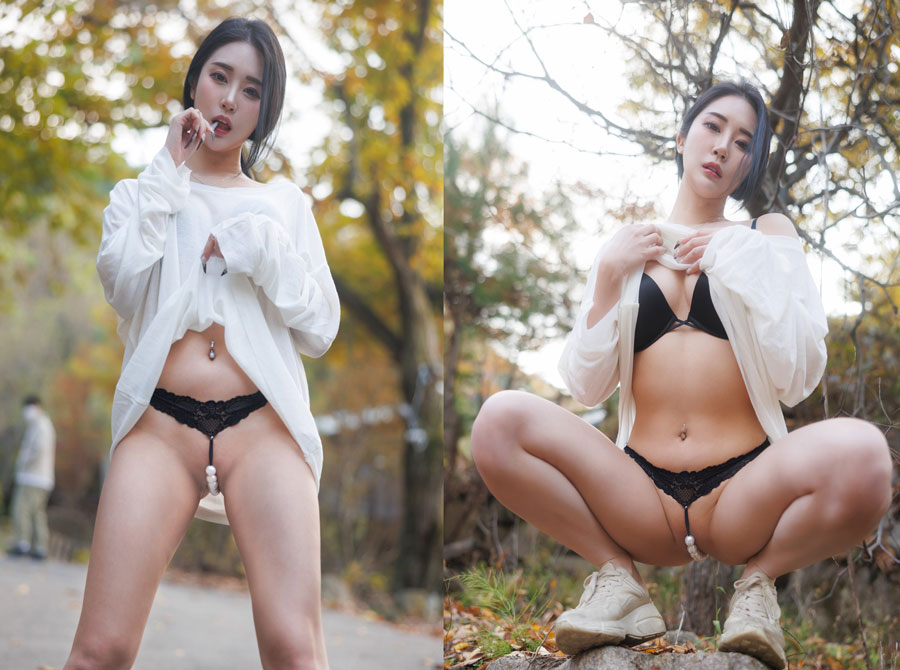  Ảnh 18+ Jeong Bomi 정보미, [Bimilstory] Outdoor Exposure – Purpose ...