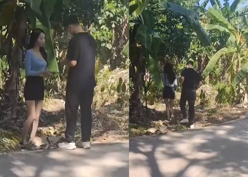 Full Clip Hot 18+ Gạ Địt Con Em Họ Ở Vườn Chuối Cực Kích Thích